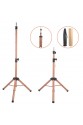 Kuaför Eğitim Mankeni İçin Metal Tripod - Sütlü Kahve + Taşıma Çantası