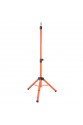 Kuaför Eğitim Mankeni İçin Metal Tripod - Turuncu + Taşıma Çantası