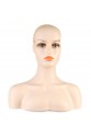 Omuzlu Peruk Kafa Mankeni - Beyaz Tenli
