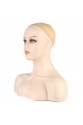 Omuzlu Peruk Kafa Mankeni - Beyaz Tenli