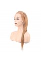 Düz Front Lace Gerçek Tül Peruk - Kumral - 60-65cm