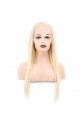 Gerçek Front Lace Tül Peruk - Platin  - 60-65cm