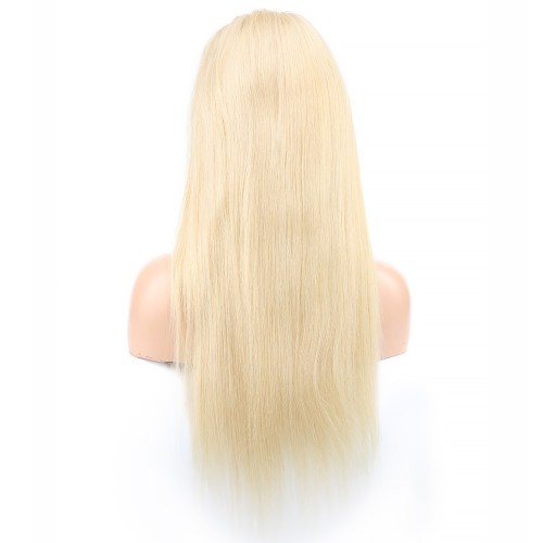 Gerçek Front Lace Tül Peruk - Platin  - 60-65cm