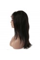 Gerçek Front Lace Tül Peruk - Düz - Siyah 45-50cm