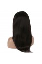 Gerçek Front Lace Tül Peruk - Düz - Siyah 45-50cm