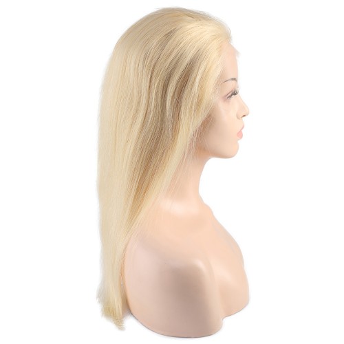 Gerçek Front Lace Platin Tül Peruk - 60-65cm